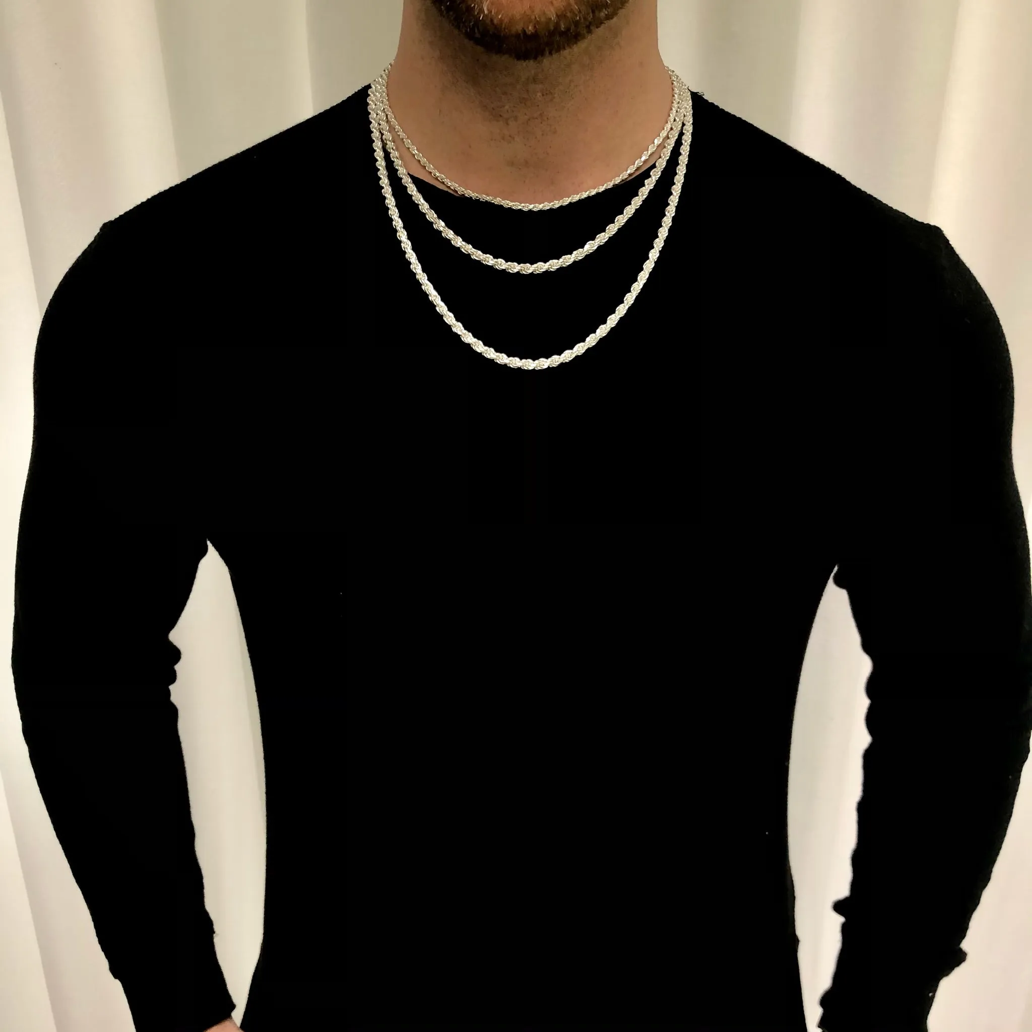 Silver Rope Chain