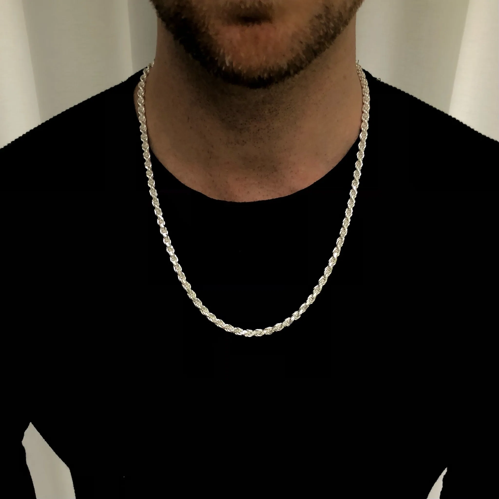 Silver Rope Chain