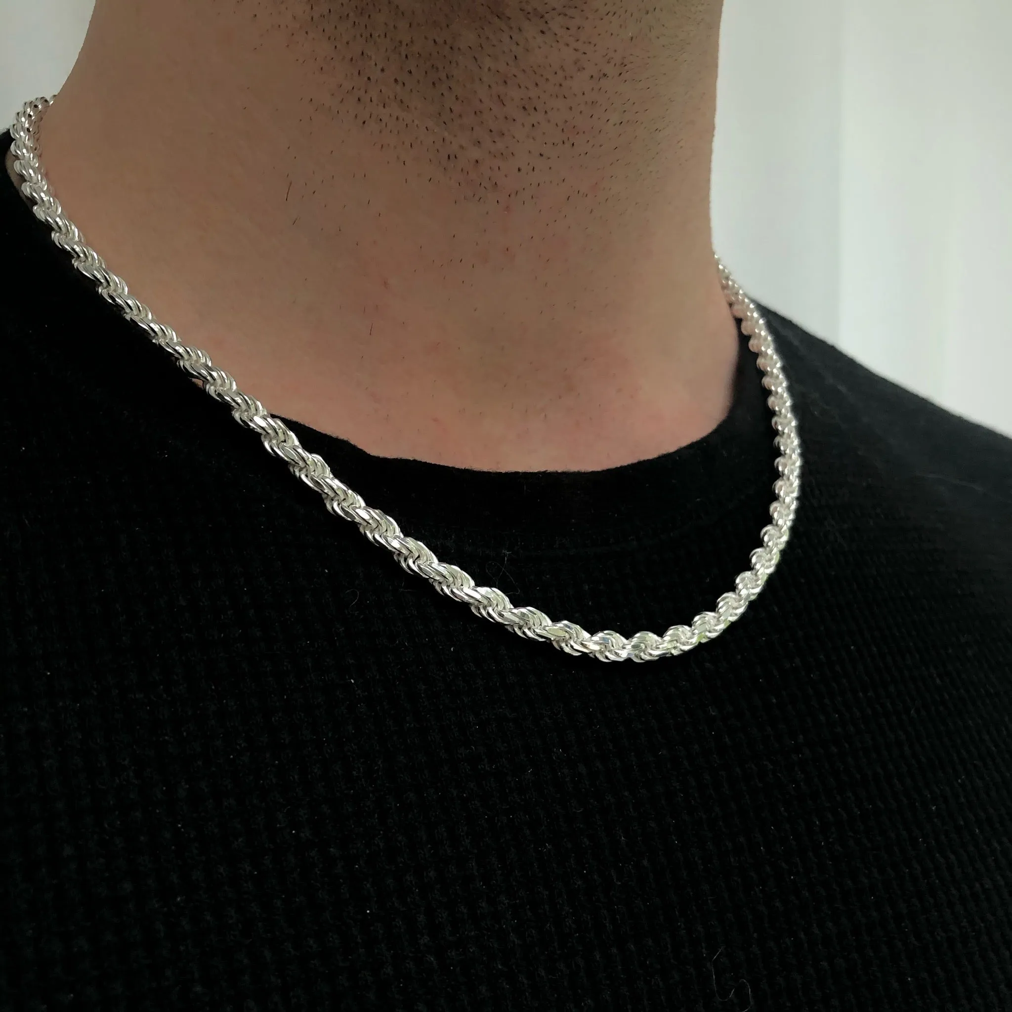 Silver Rope Chain