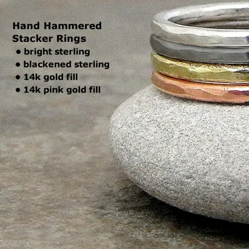 Simple Stacker Sterling Silver Ring