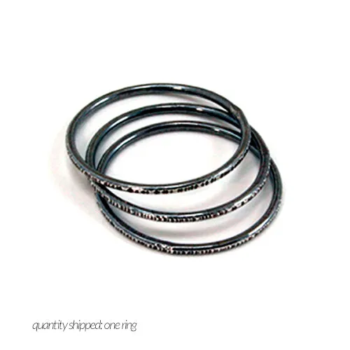 Simple Stacker Sterling Silver Ring