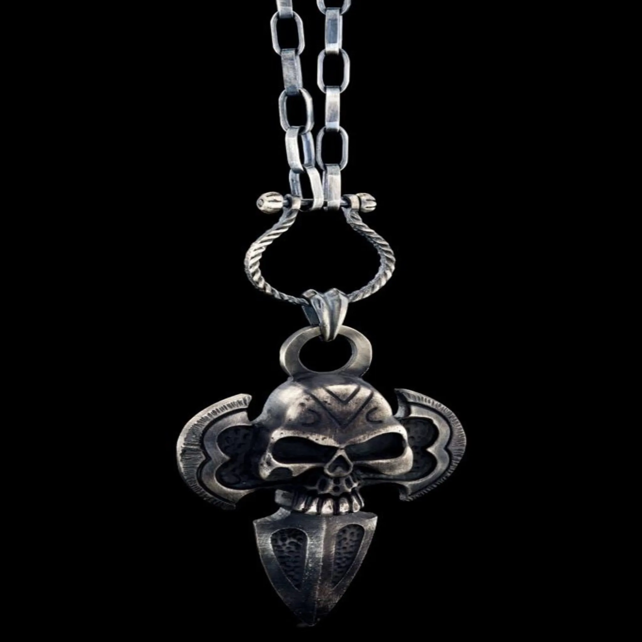 Skull And Dagger Necklace