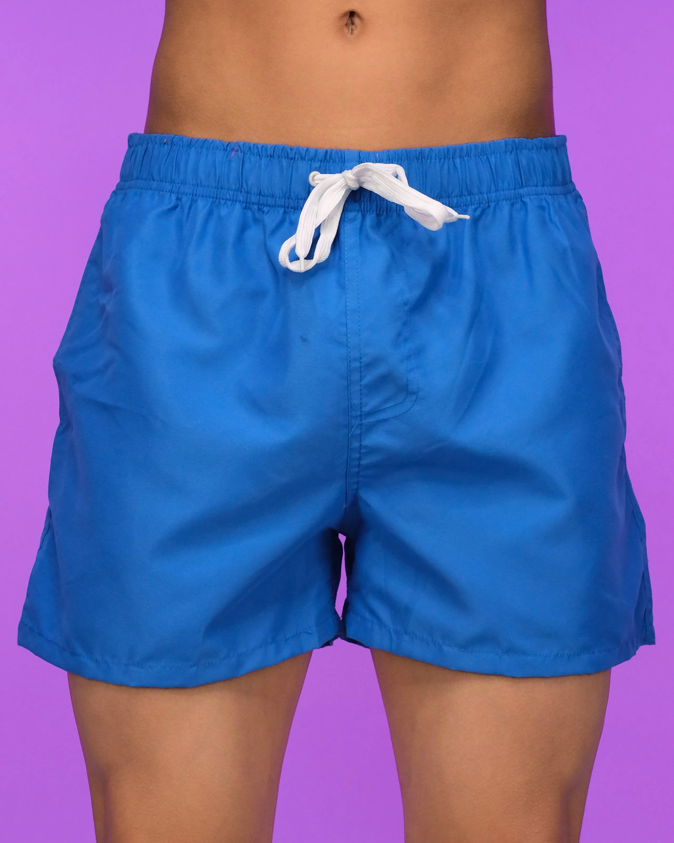 Solid Men's Drawstring Shorts