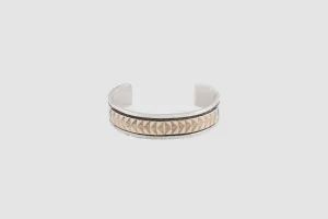 Sterling & Gold Cuff