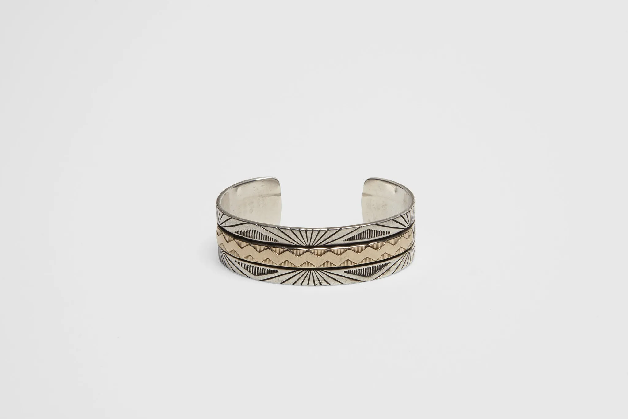 Sterling & Gold Cuff