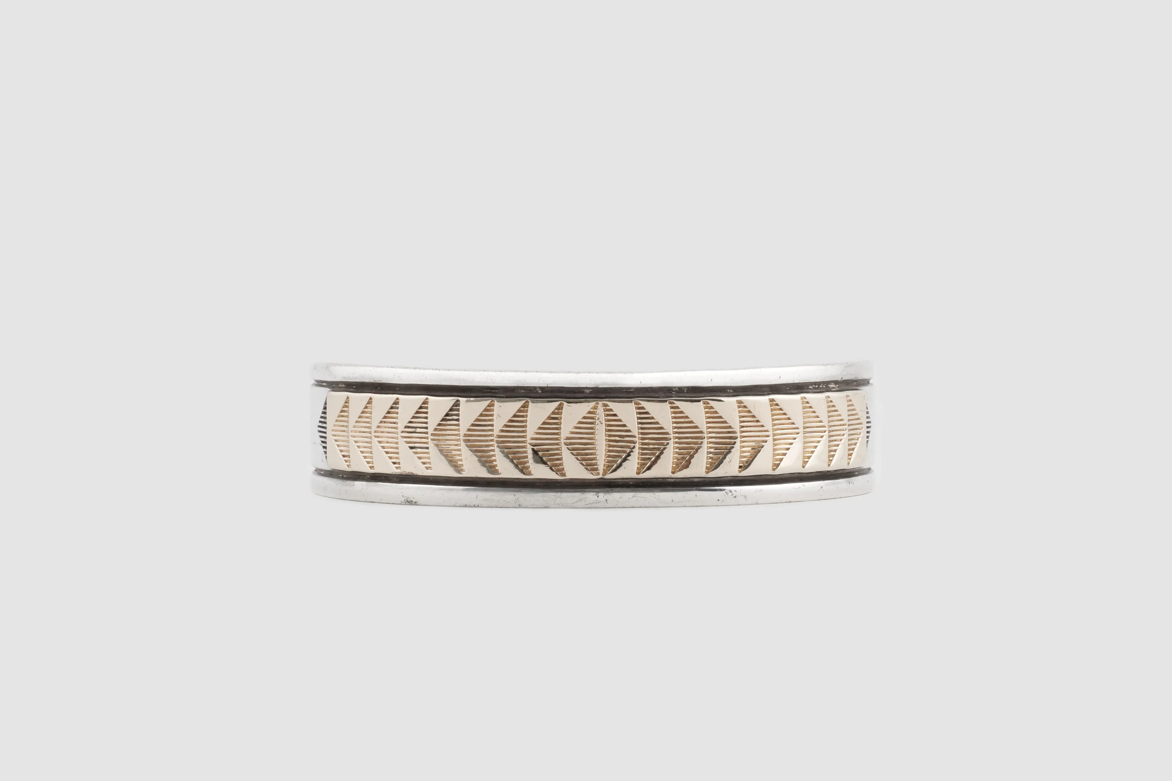 Sterling & Gold Cuff