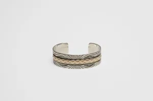 Sterling & Gold Cuff