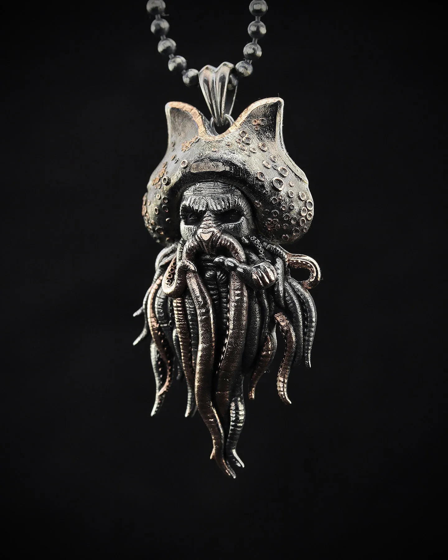 Sterling Silver Davy Jones Necklace