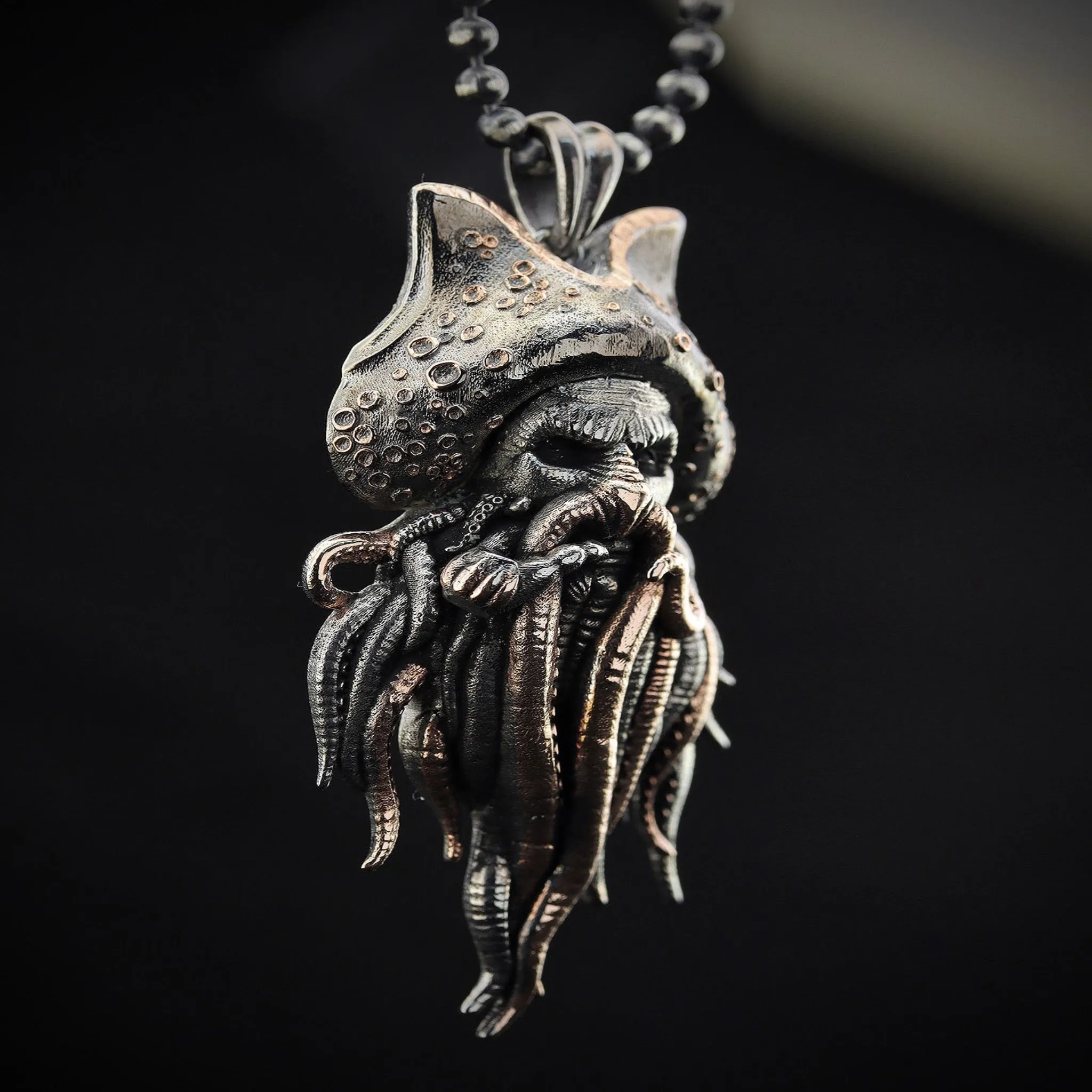 Sterling Silver Davy Jones Necklace