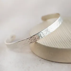 Sterling Silver Unisex Personalised Cuff