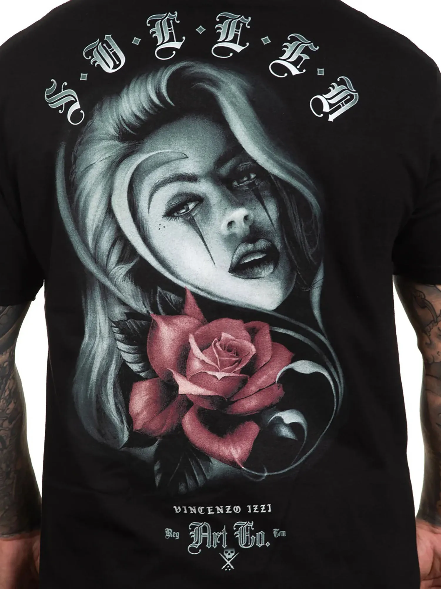 Sullen Men's Vincenzo Izzi Short Sleeve Standard Tee