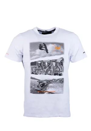 T-Shirt SEQUENCE White/Orange