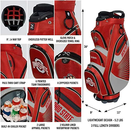 Team Effort Wichita State Shockers The Bucket Ii Cooler Cart Bag