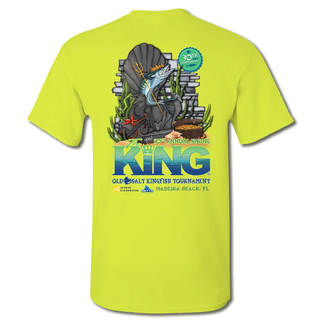 The KING - Spring 2023 - Men's Short Sleeve Shirt - Yellow