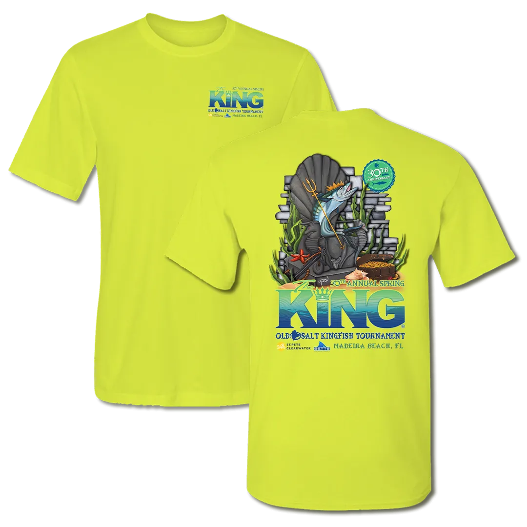 The KING - Spring 2023 - Men's Short Sleeve Shirt - Yellow