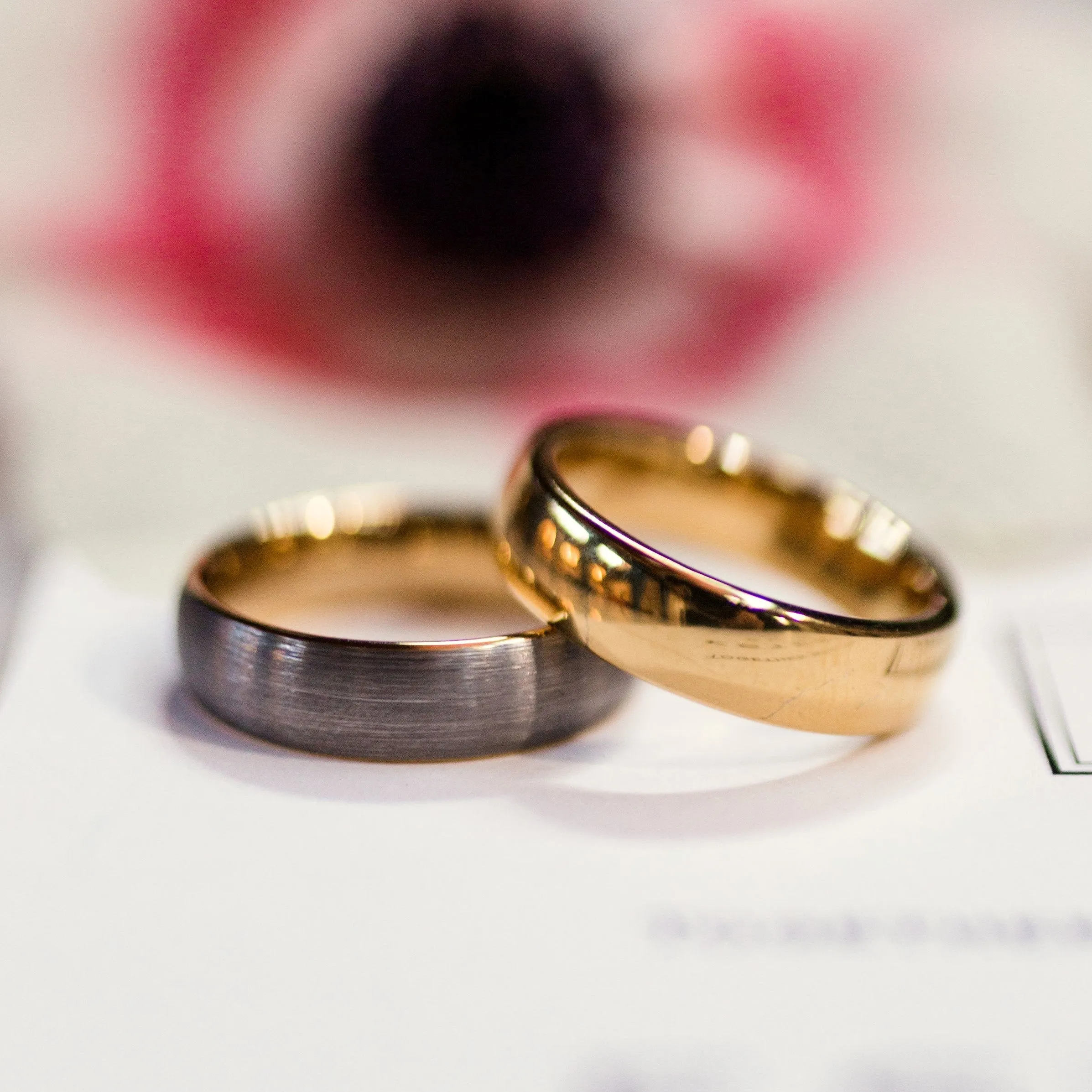 The Tungsten Classic Two-Tone: Natural & Yellow