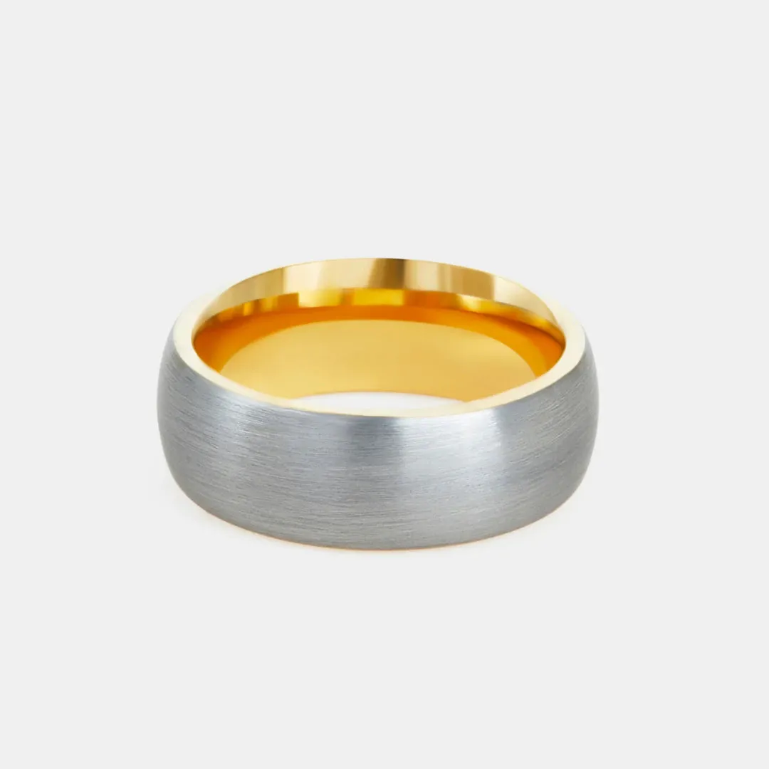 The Tungsten Classic Two-Tone: Natural & Yellow