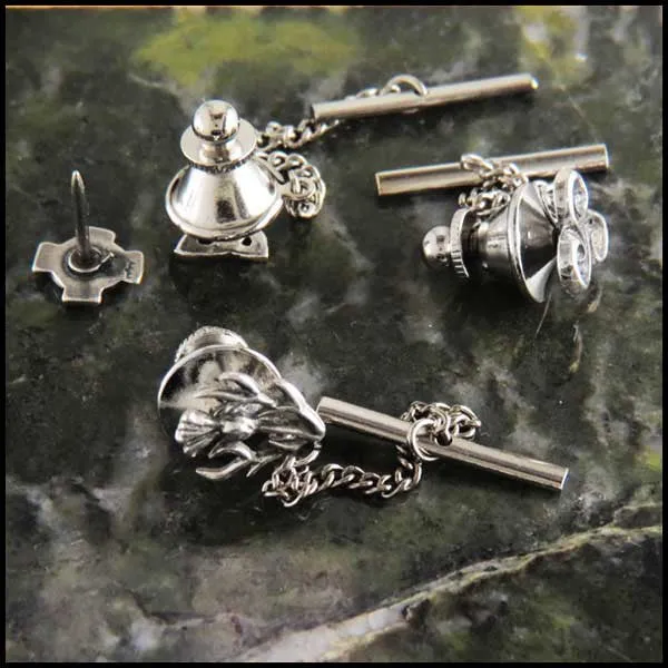 Tie Tacs Sterling Silver