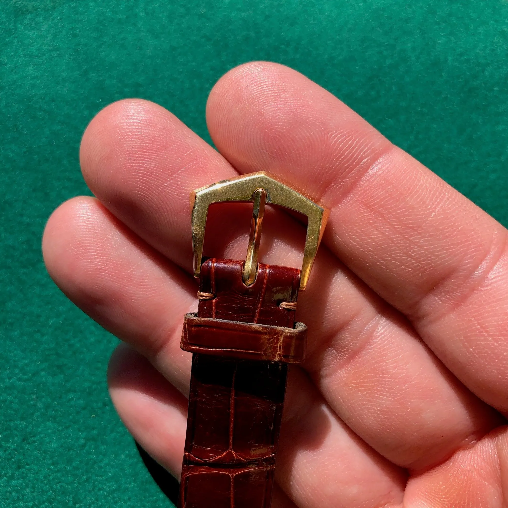 Vintage Patek Philippe Calatrava 3893J 18K Yellow Gold Caliber 215PS Manual Wristwatch