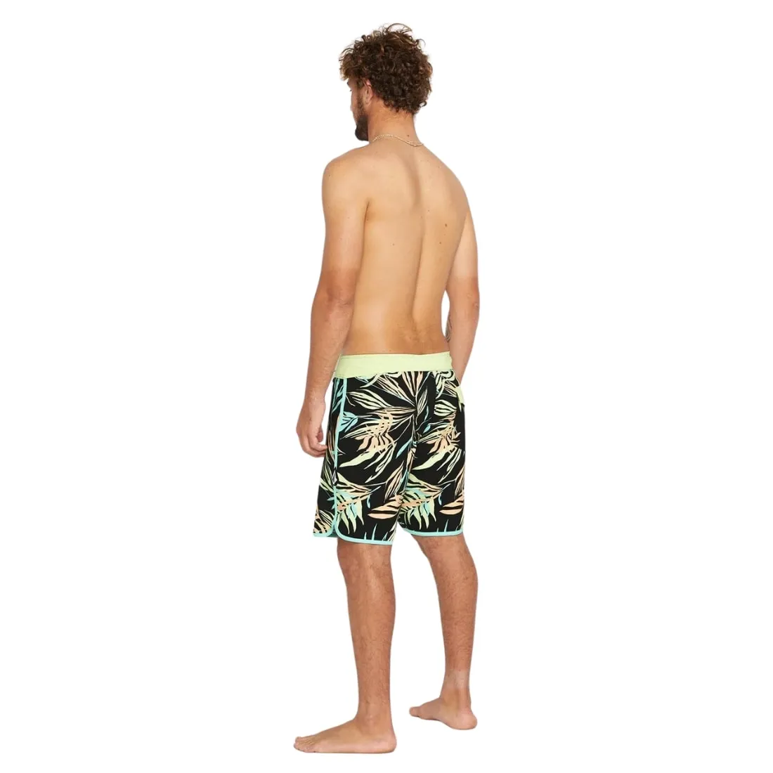 Volcom Bleeding Leaf Mod 18" Boardshorts - Black