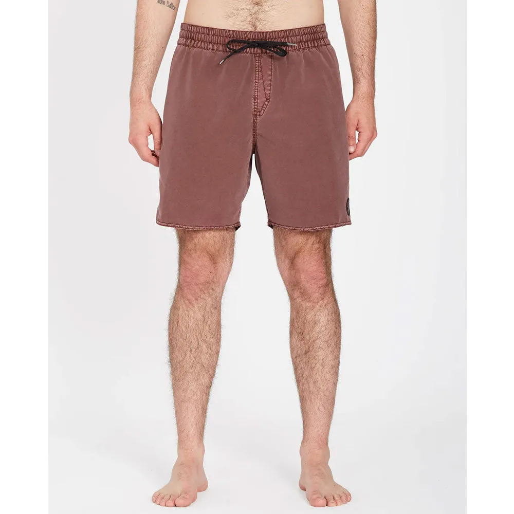Volcom Centre 17 Trunks - Bordeaux Brown