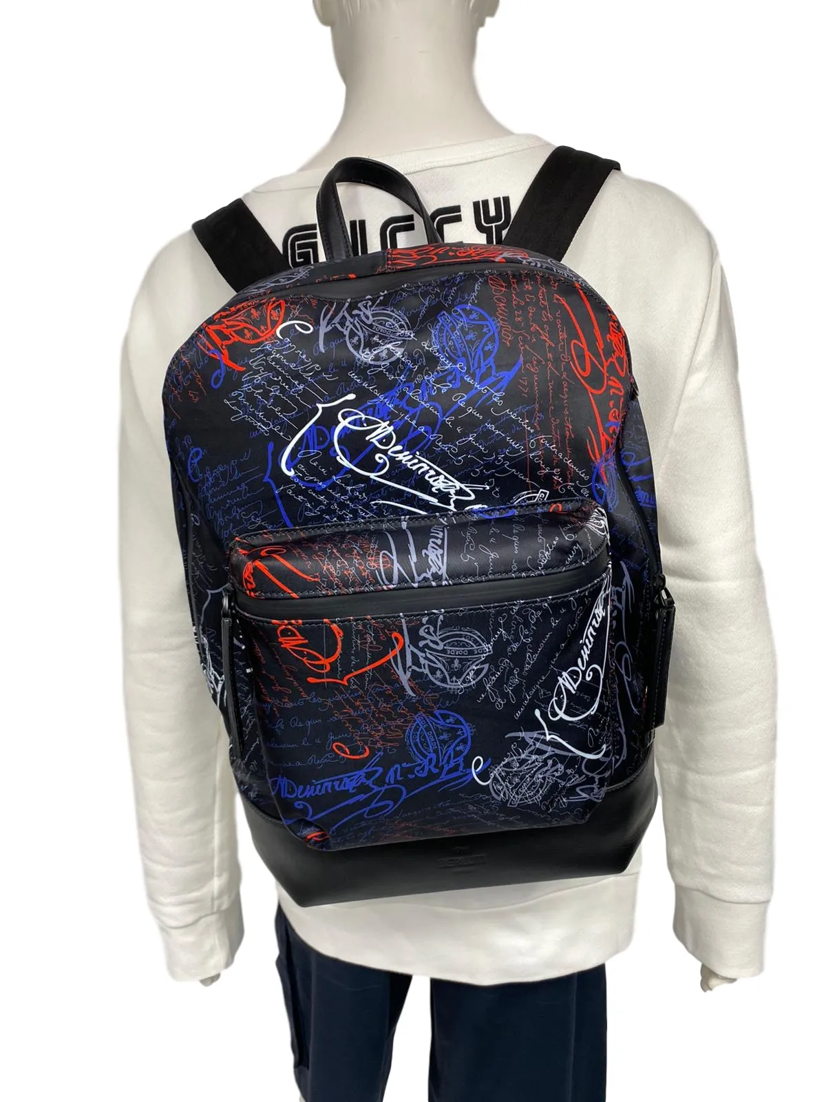Volume Backpack Multicolor Scritto