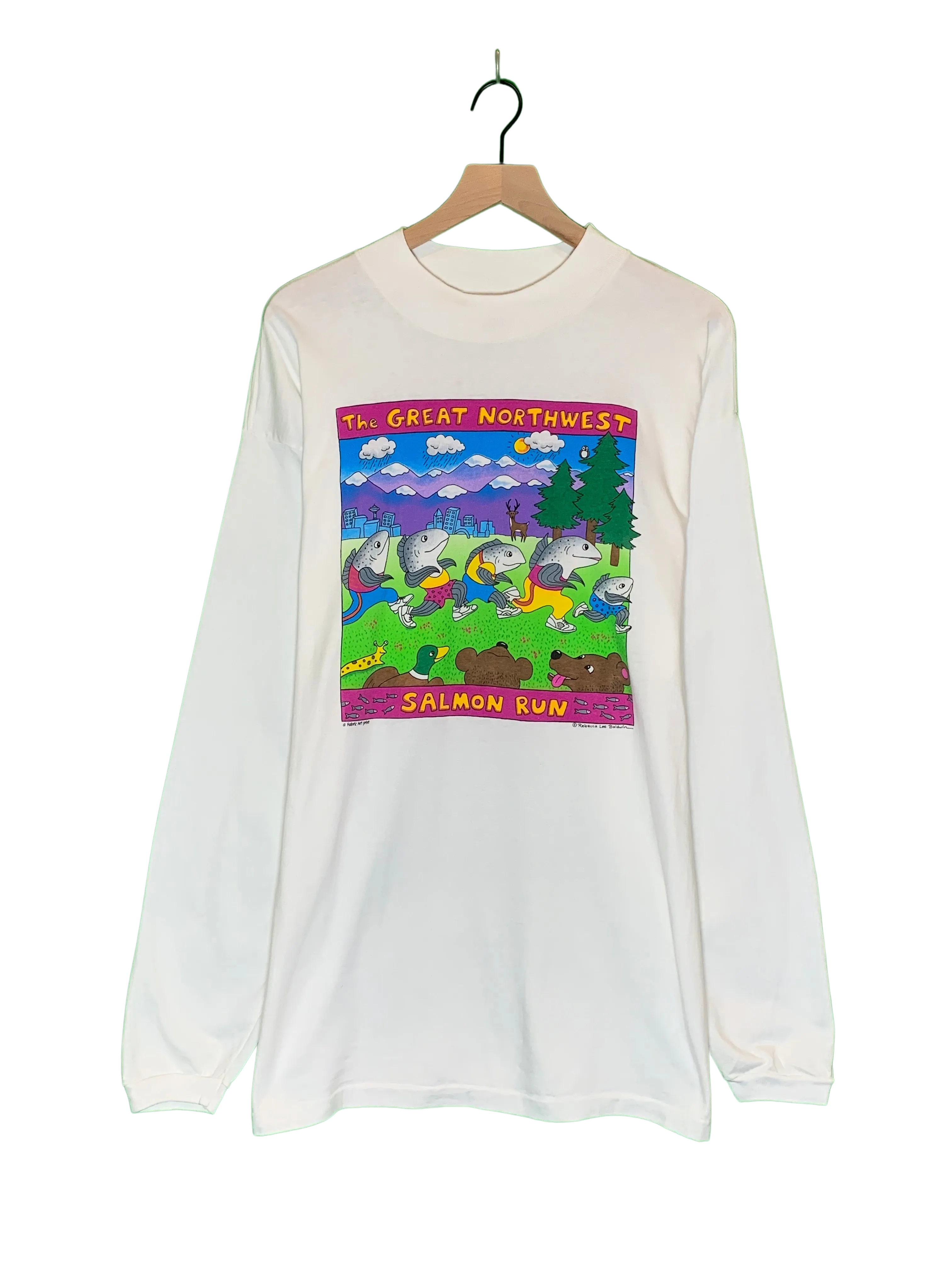 VTG Salmon Run Art Tee (XL)