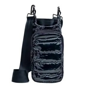 WanderFull Hydrobag Black Glossy With Black Strap