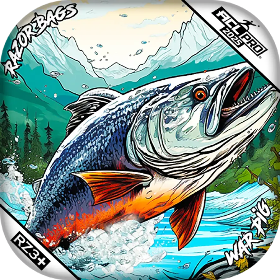 War Pig | Alaskan Salmon | ACL PRO Razor Cornhole Bags