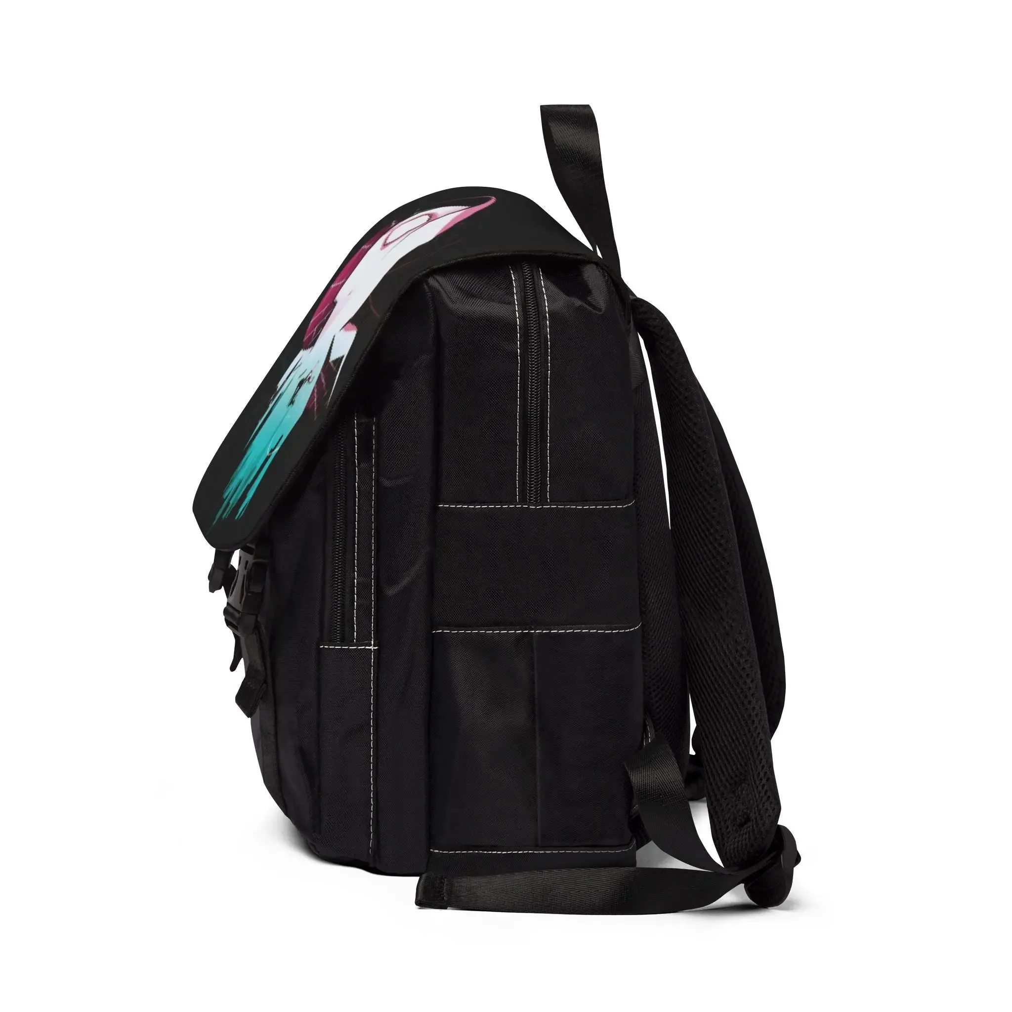 Web Slinger Pink Shoulder Backpack