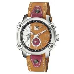 Weeksville Luggage (Orange) Dial Men's Watch