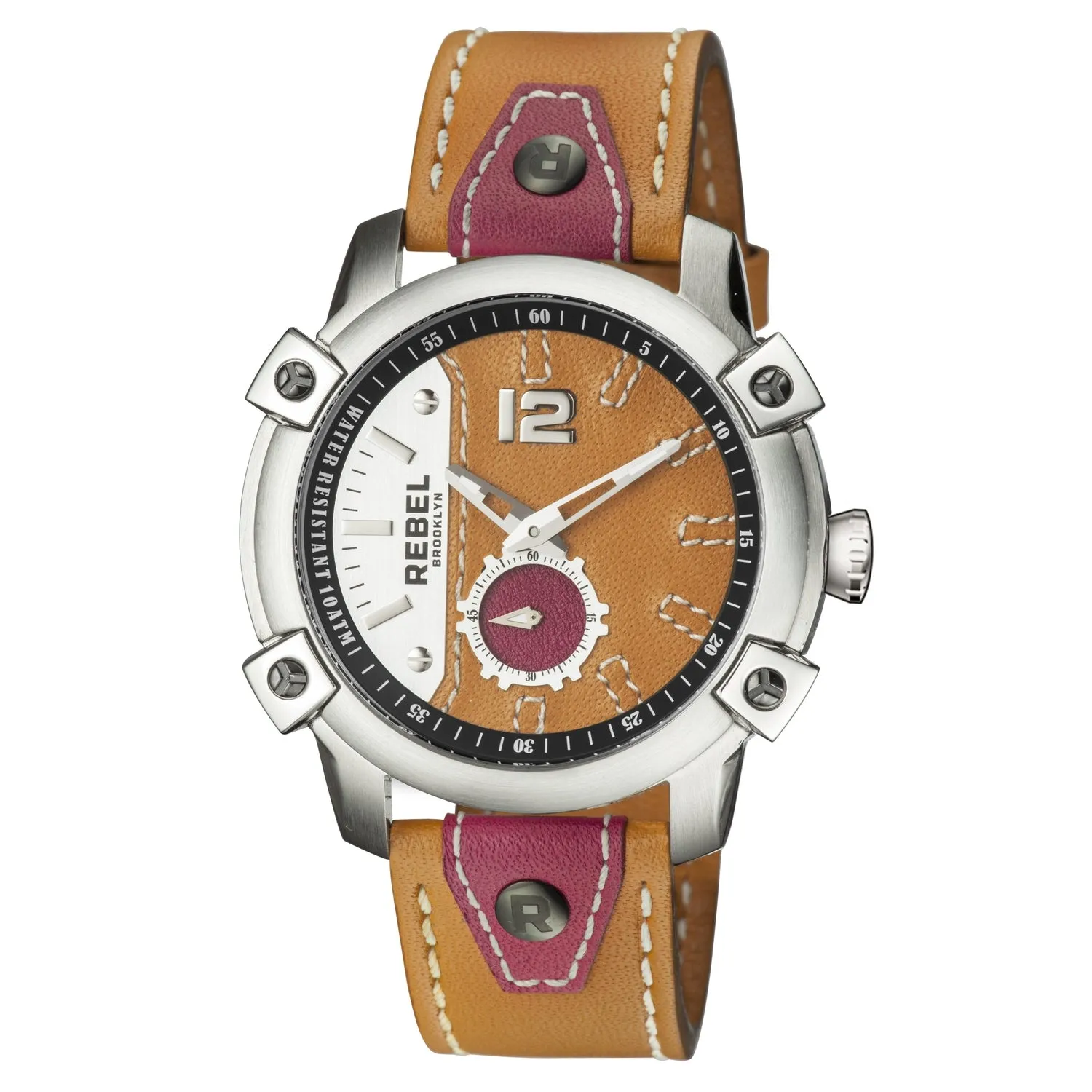 Weeksville Luggage (Orange) Dial Men's Watch