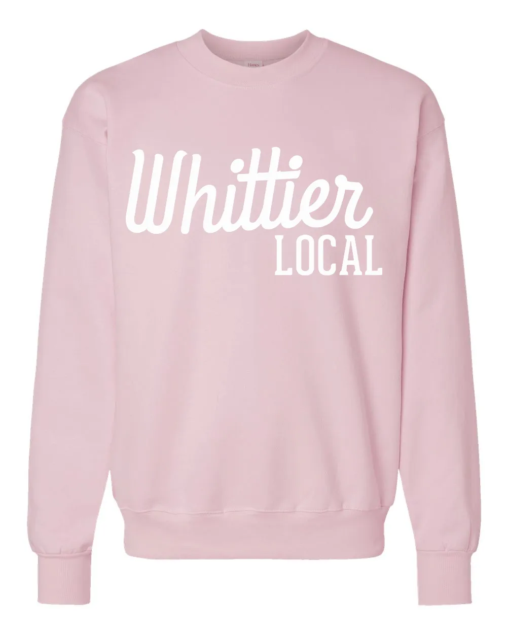 Whittier Local Colored Hanes Sweatshirt - CLEARANCE