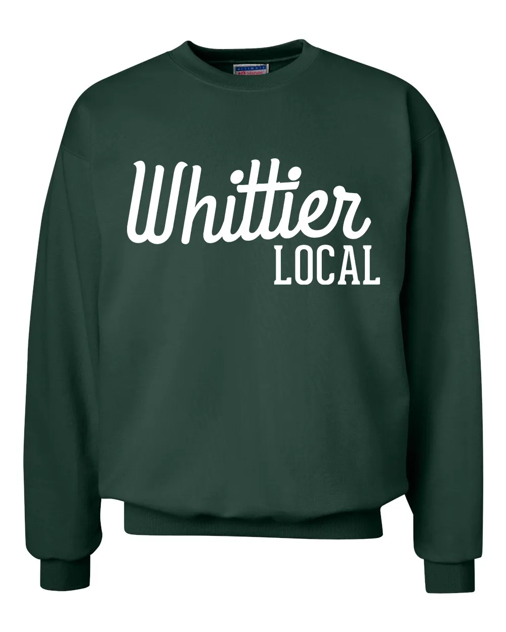 Whittier Local Colored Hanes Sweatshirt - CLEARANCE