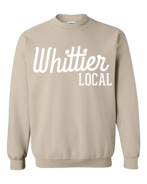 Whittier Local Colored Hanes Sweatshirt - CLEARANCE