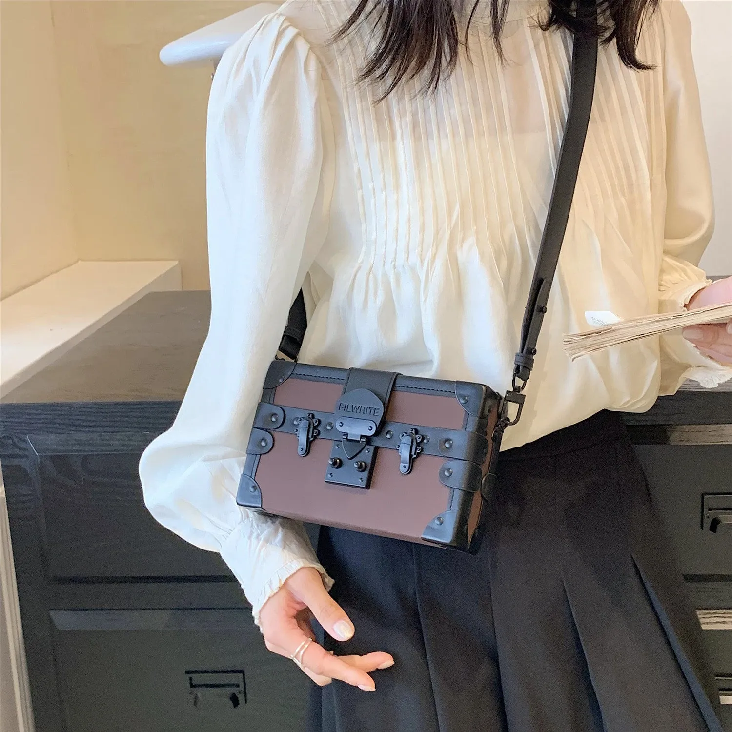 Women's & Men's & Box Fashion Retro Mini Crossbody Bags